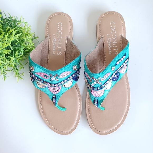 Anthropologie Coconuts by Maltisse Chaka Sandals - Picture 4 of 4